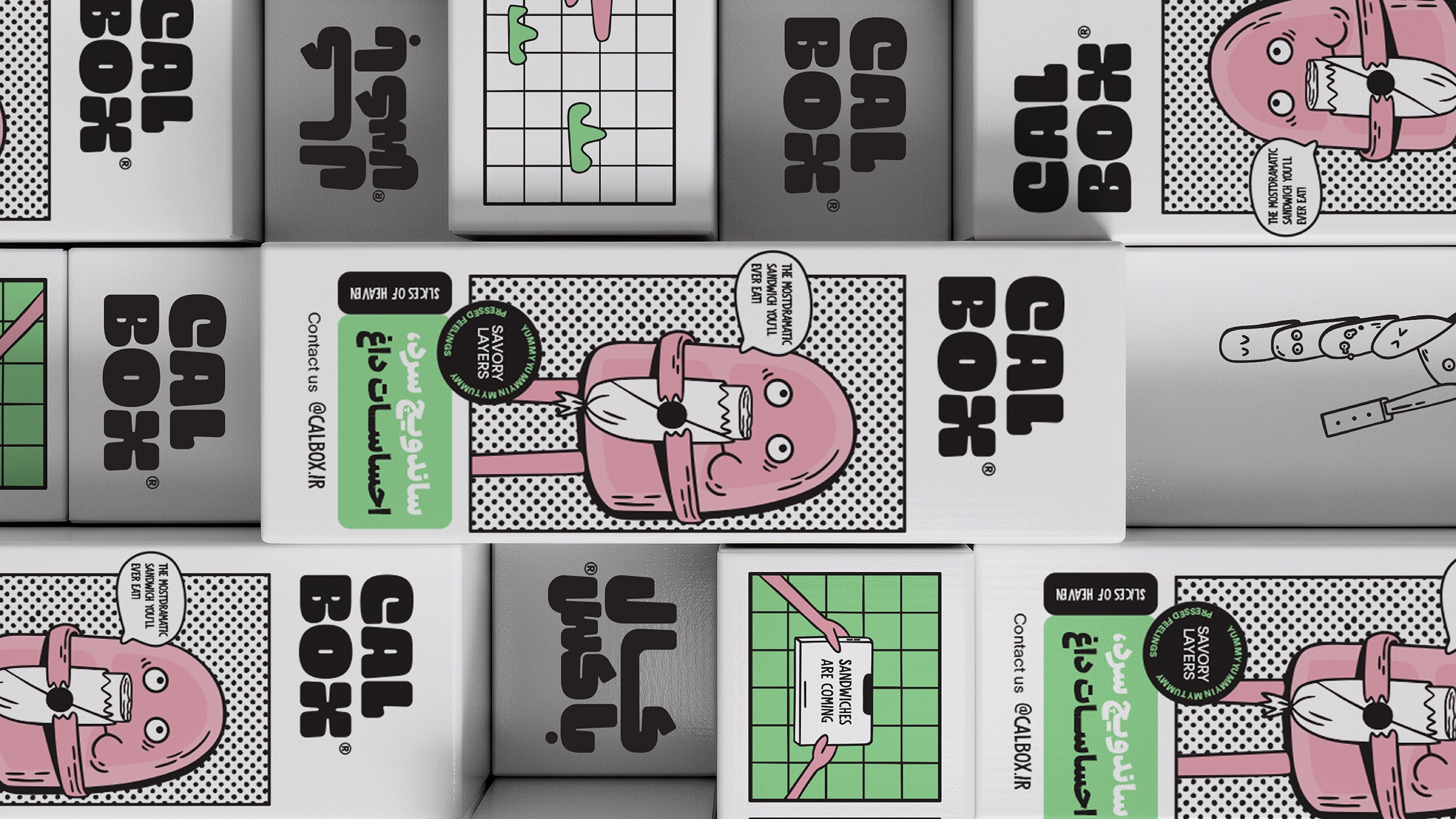 Calbox branding and packaging by deeez